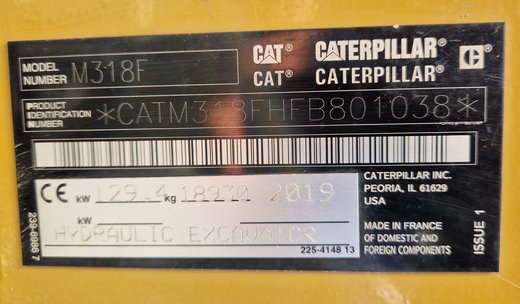 CATERPILLAR M318F