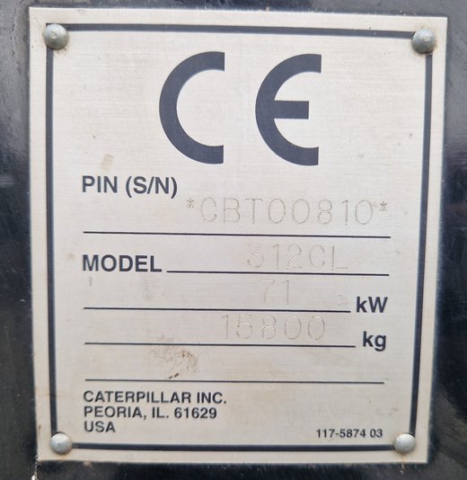 Caterpillar 312CL