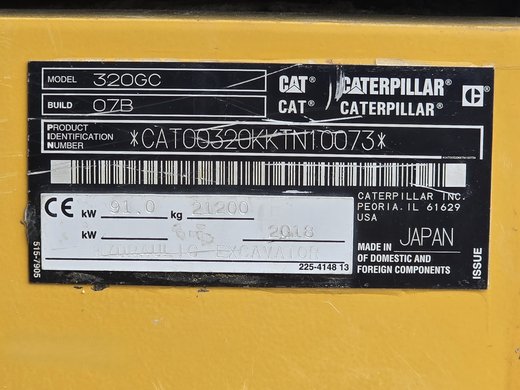 CATERPILLAR 320-07GC