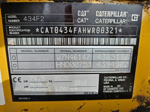 CATERPILLAR 434F2