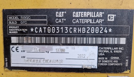 CATERPILLAR 313GC