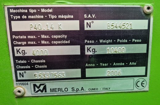 MERLO MERLO P40.14K