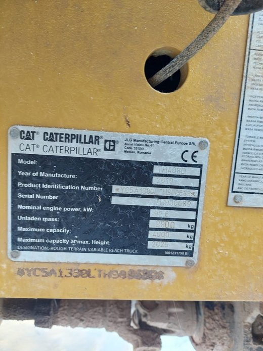 CATERPILLAR TH408D