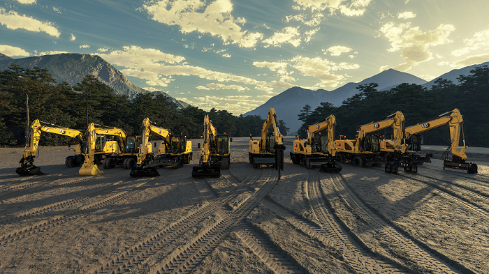 Cat® excavators in Baltic stock